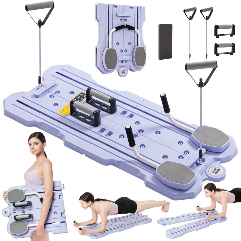 Pilates Yoga Wheel - 5 in 1 Multifunctional Foldable Abdominal
