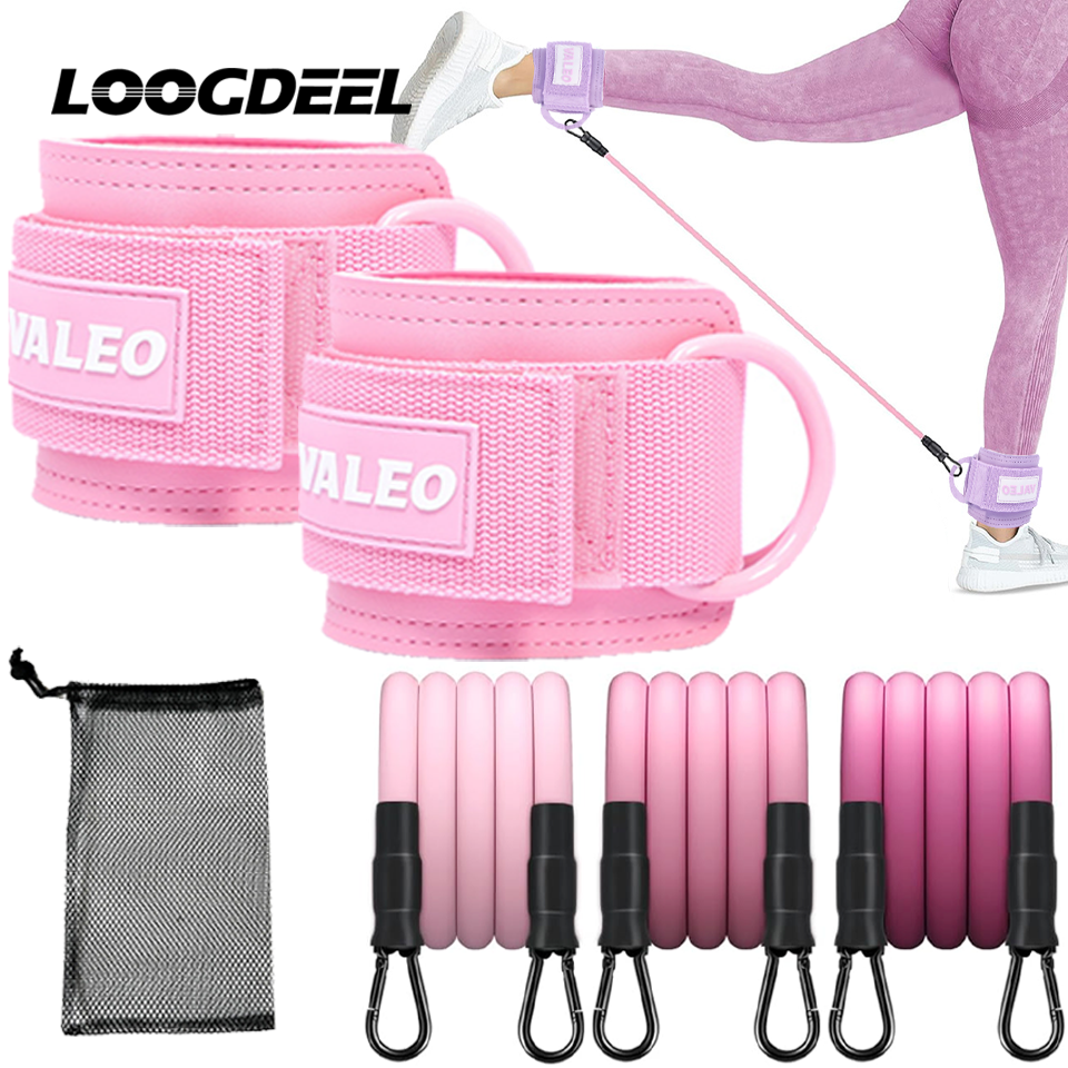 Pilates Ankle Strap - LOOGDEEL 1Pcs Ankle Straps Set Foot
