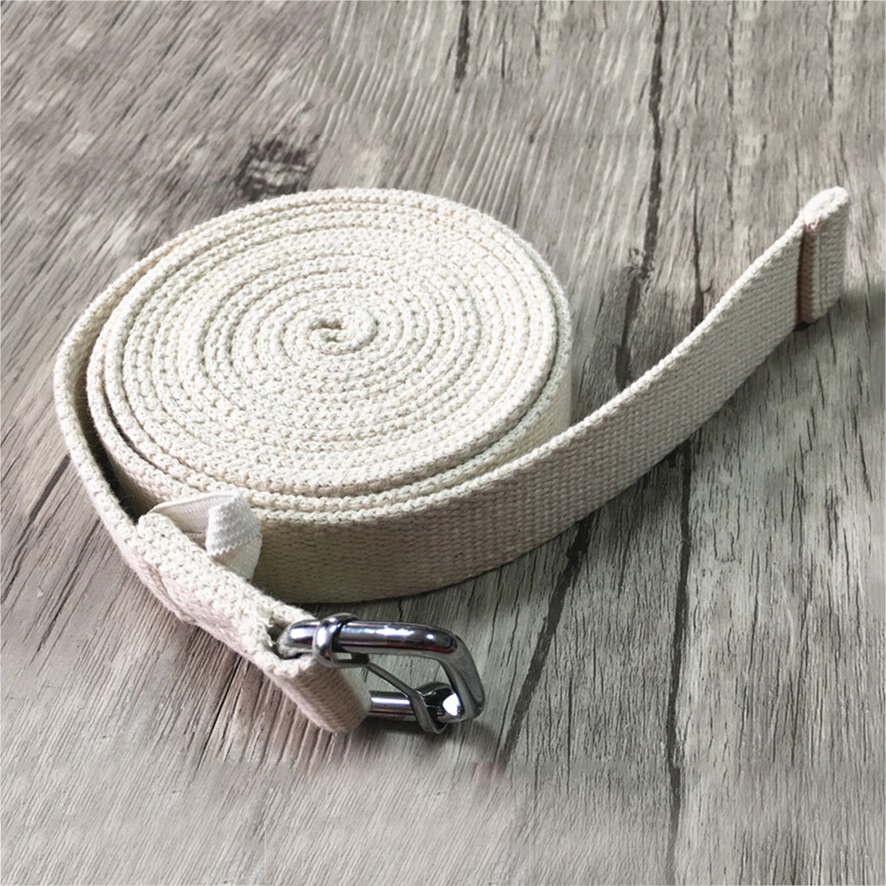 Pilates Yoga Resistance Ring - 3m Yoga D-Ring Belt Stretch Strap