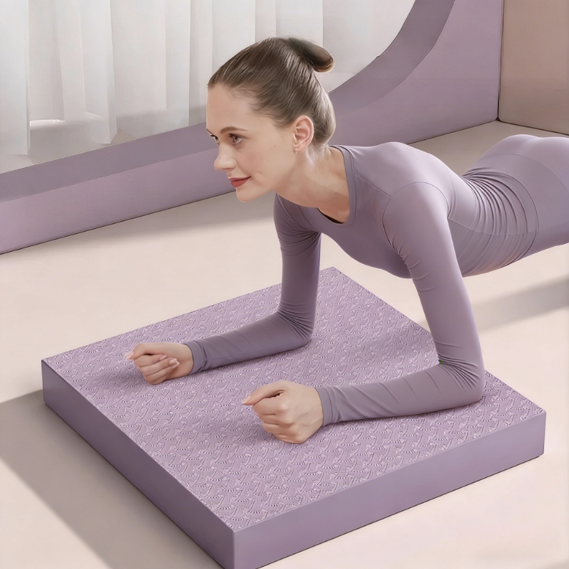Pilates Yoga Wheel - 40x20x2cm Belly Wheel Plank Mat Yoga