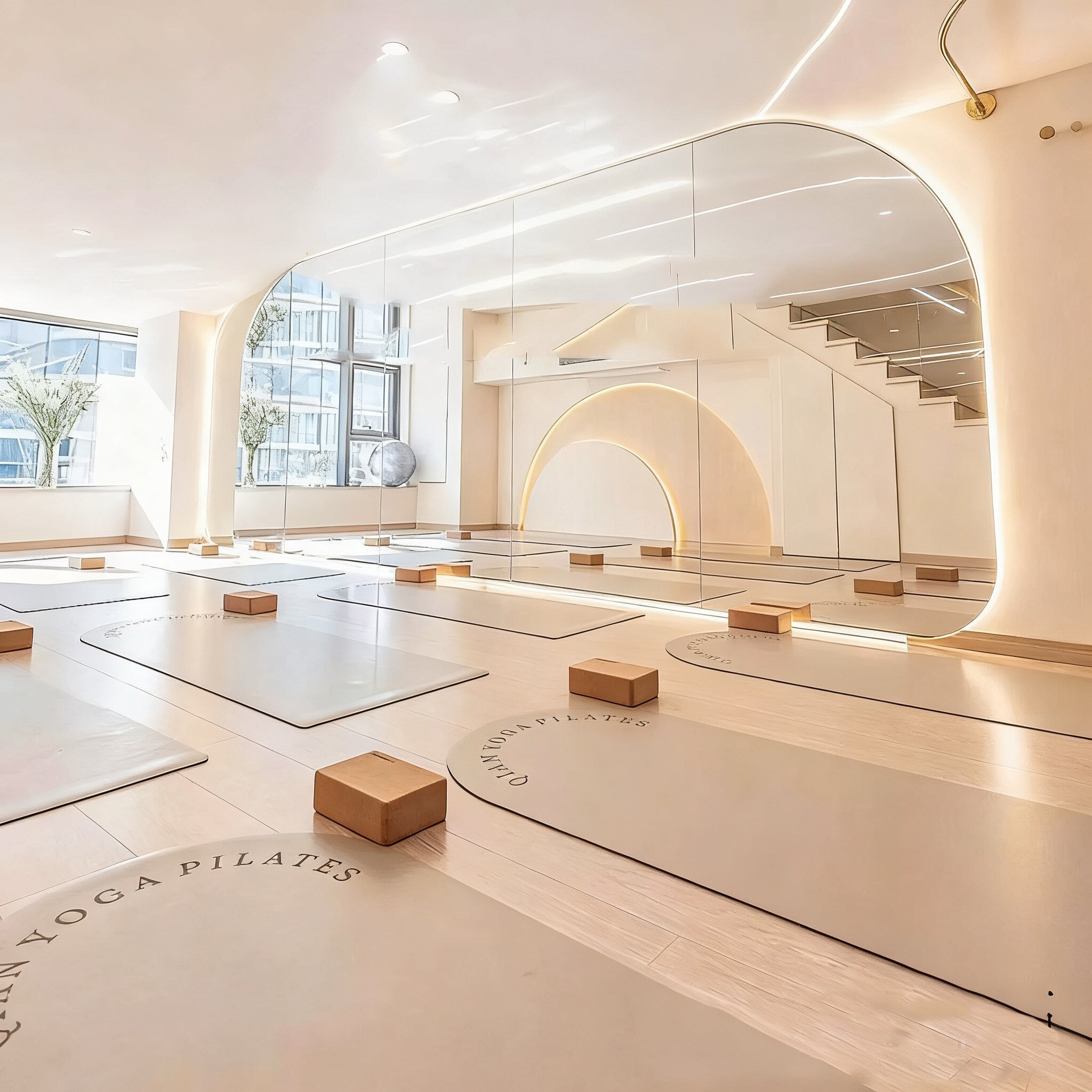 Custom Logo Printed Arch Yoga  - Pilates Yoga Logo 评论和价格