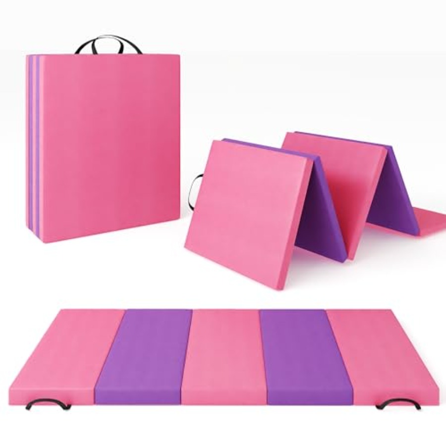 Folding Gymnastics Mat, Exerci - Pilates & Yoga Unleashed International Academy 评论和价格