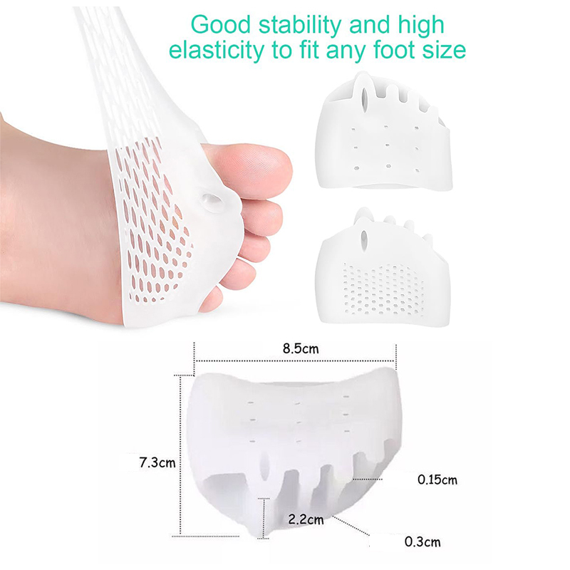 Forefoot Pads Shoe Pad Silicon - Toe Separator Silicon 评论和价格