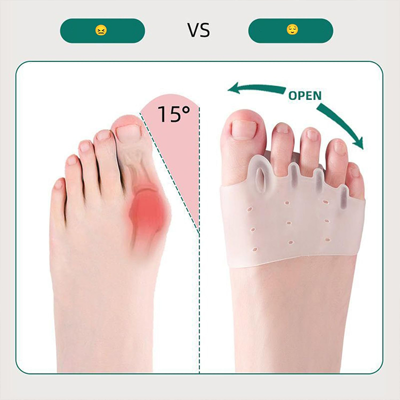Forefoot Pads Shoe Pad Silicon - Toe Separator Silicon 评论和价格