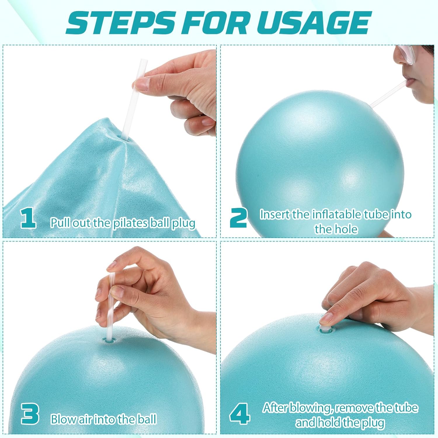 9 Inch Pilates Ball, Mini Exer - Pilates Ball Mini 评论和价格