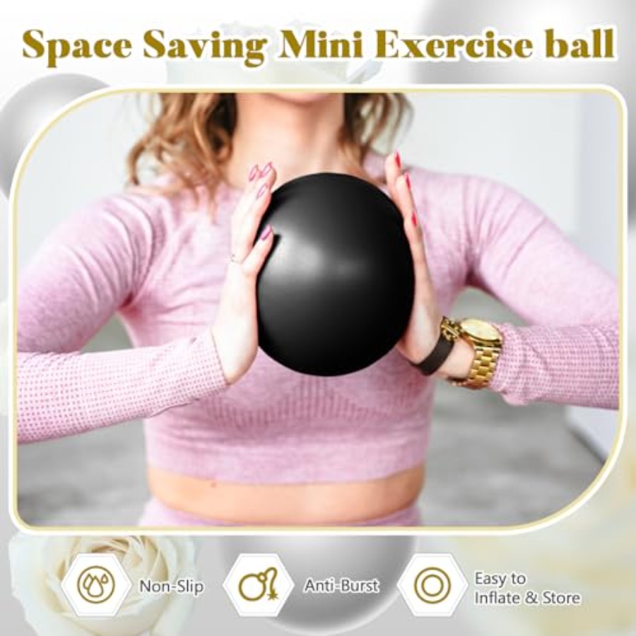 40 Pcs 9 Inch Exercise Pilates - Pilates Ball Mini 评论和价格