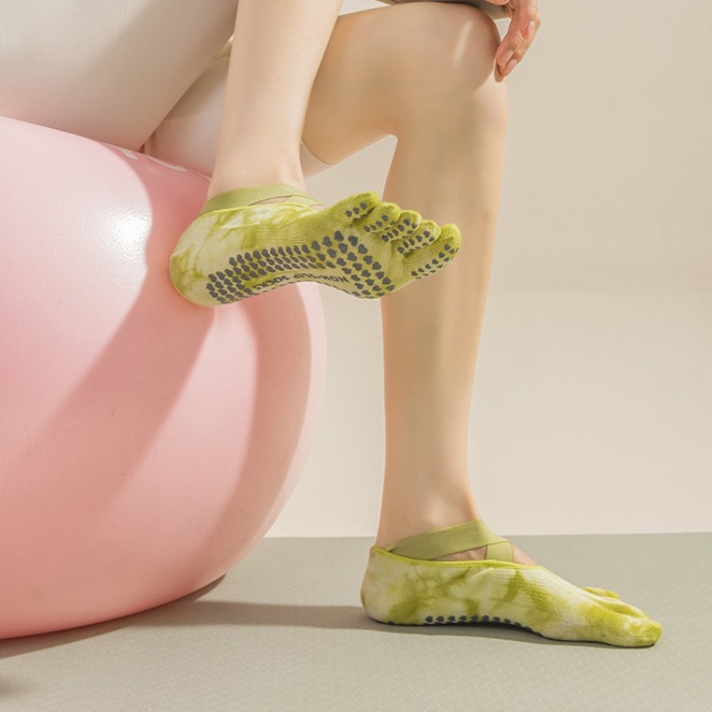 Women Five Toe Socks Women Bac - Pilates & Yoga Unleashed International Academy 评论和价格