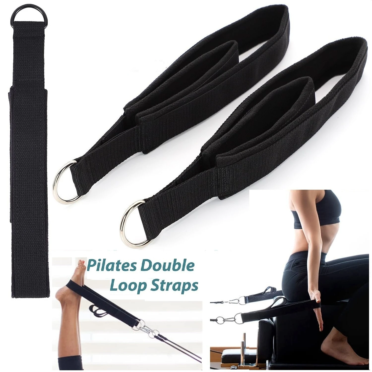Double Ring Elastic Yoga Pilat - Pilates Yoga Resistance Ring 评论和价格