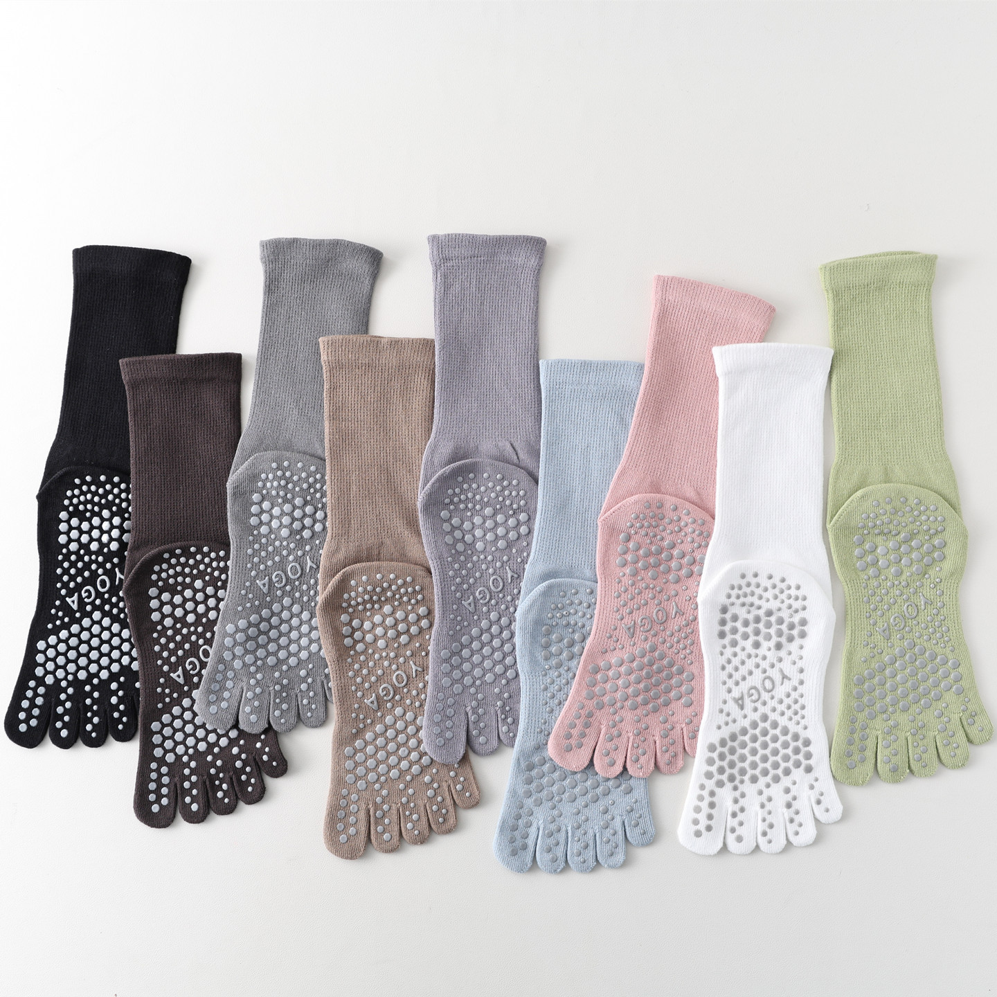 1 Pairs  Woman Yoga Socks Cand - Pilates & Yoga Unleashed International Academy 评论和价格