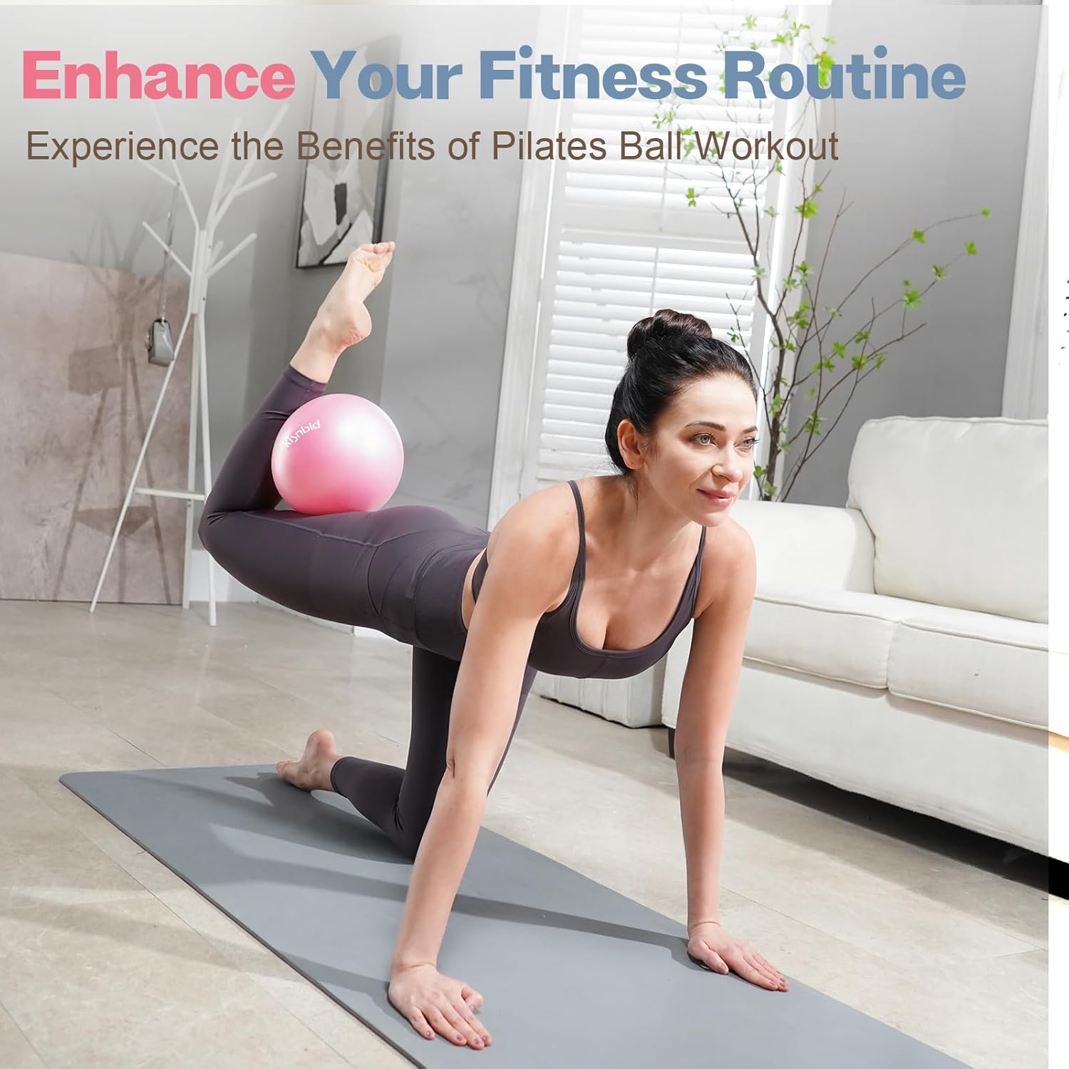 9 Inch Mini Pilates Ball, Anti - Pilates Ball Mini 评论和价格