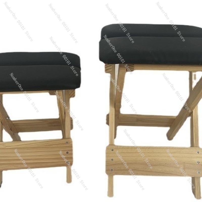 Solid Wood Folding Yoga Stool  - Pilates Yoga Chair 评论和价格