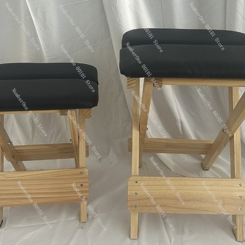 Solid Wood Folding Yoga Stool  - Pilates Yoga Chair 评论和价格