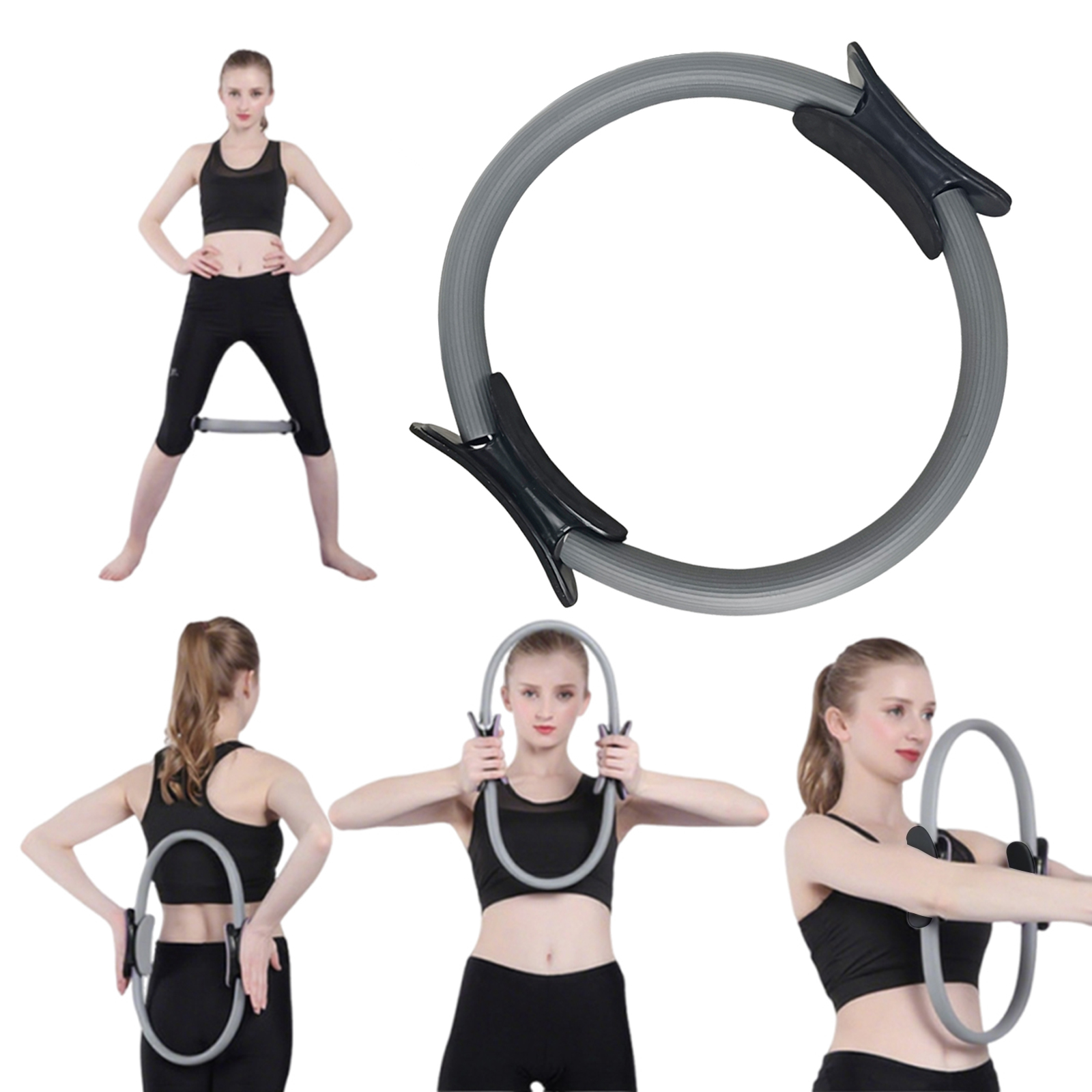 Pilates Ring Fitness Ring with - Pilates Yoga Resistance Ring 评论和价格