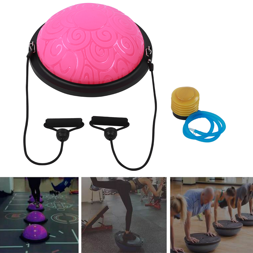 Fitness Balls Yoga Half Balls  - Pilates Toning Ball 评论和价格