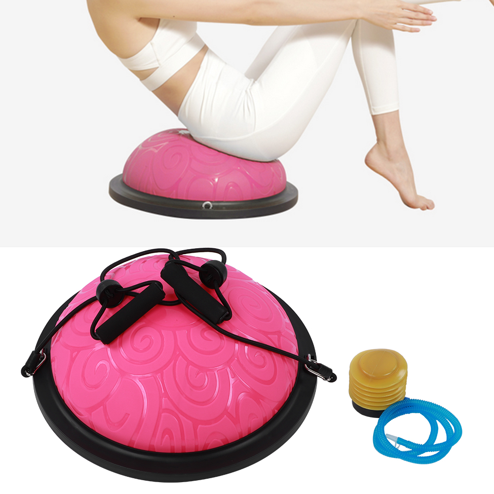 Fitness Balls Yoga Half Balls  - Pilates Toning Ball 评论和价格