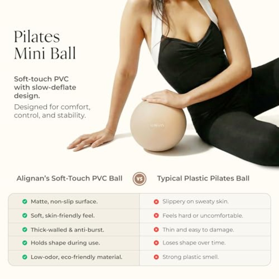 Pilates Kit for Home Workouts  - Pilates Ball Mini 评论和价格
