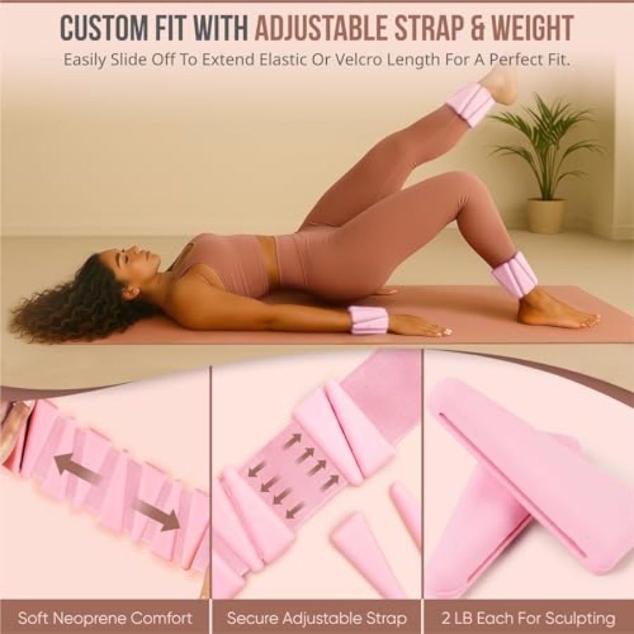 Straps Adjustable Wrist Ankle  - Pilates Ankle Strap 评论和价格