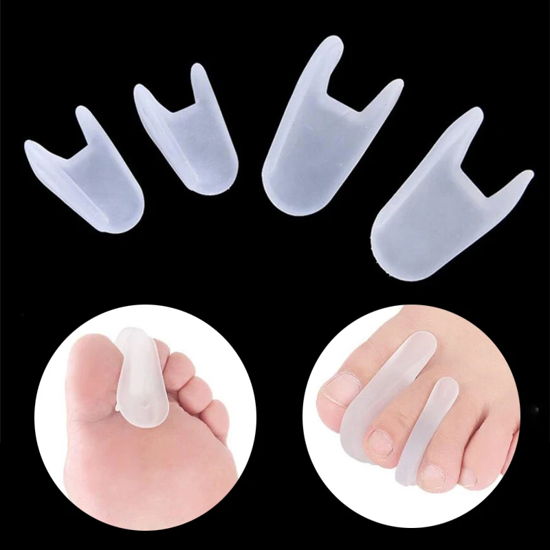 1Pair Foot Care Tool Gel Toe S - Toe Separator Silicon 评论和价格