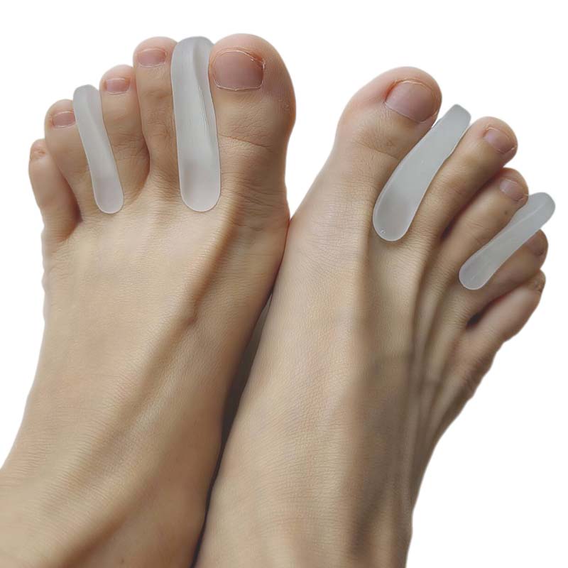 1Pair Foot Care Tool Gel Toe S - Toe Separator Silicon 评论和价格
