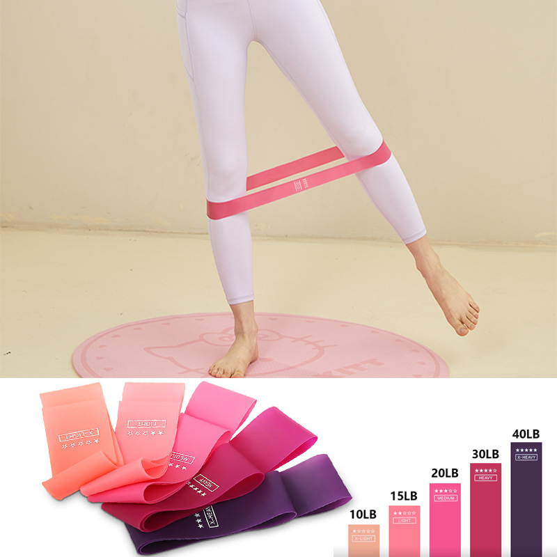Sport Yoga Resistance Loop Ban - Pilates Yoga Resistance Ring 评论和价格