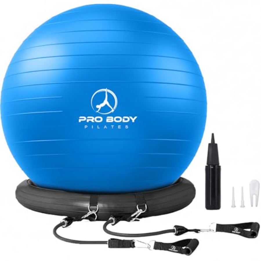 ProBody Pilates Yoga Ball Chai - Pilates Toning Ball 评论和价格