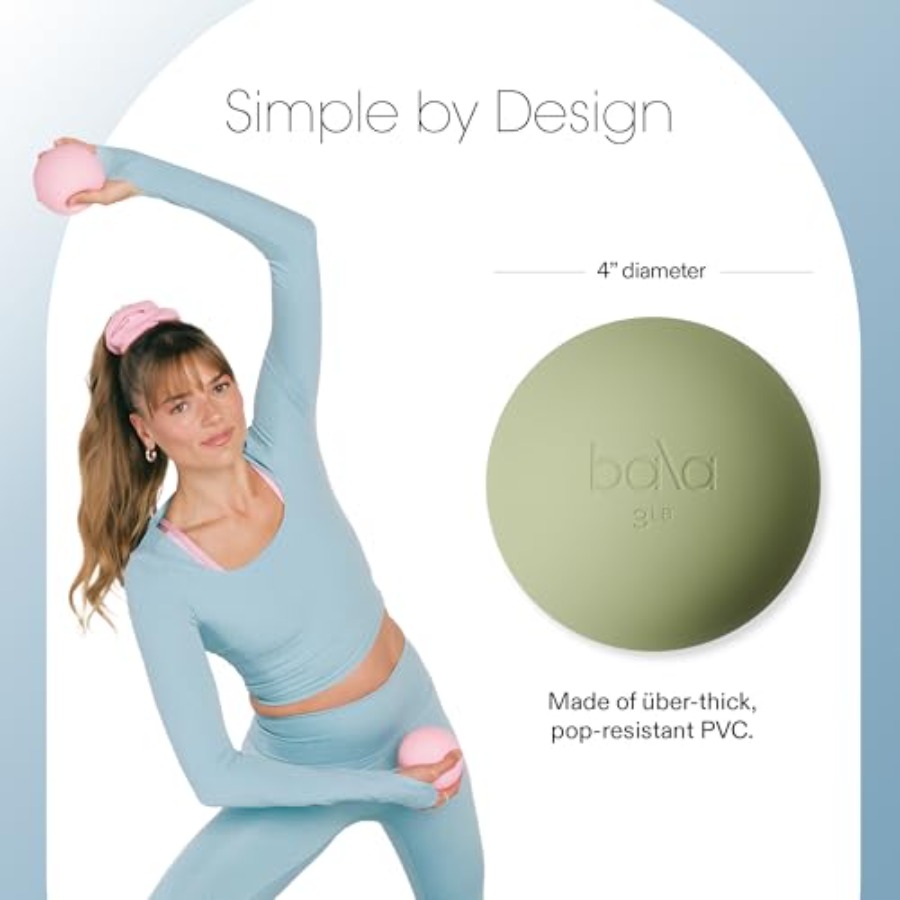 Power Ball, Weighted Toning Ex - Pilates Toning Ball 评论和价格