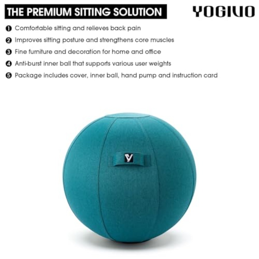 Sittg Ball Chair for Office an - Pilates Yoga Chair 评论和价格