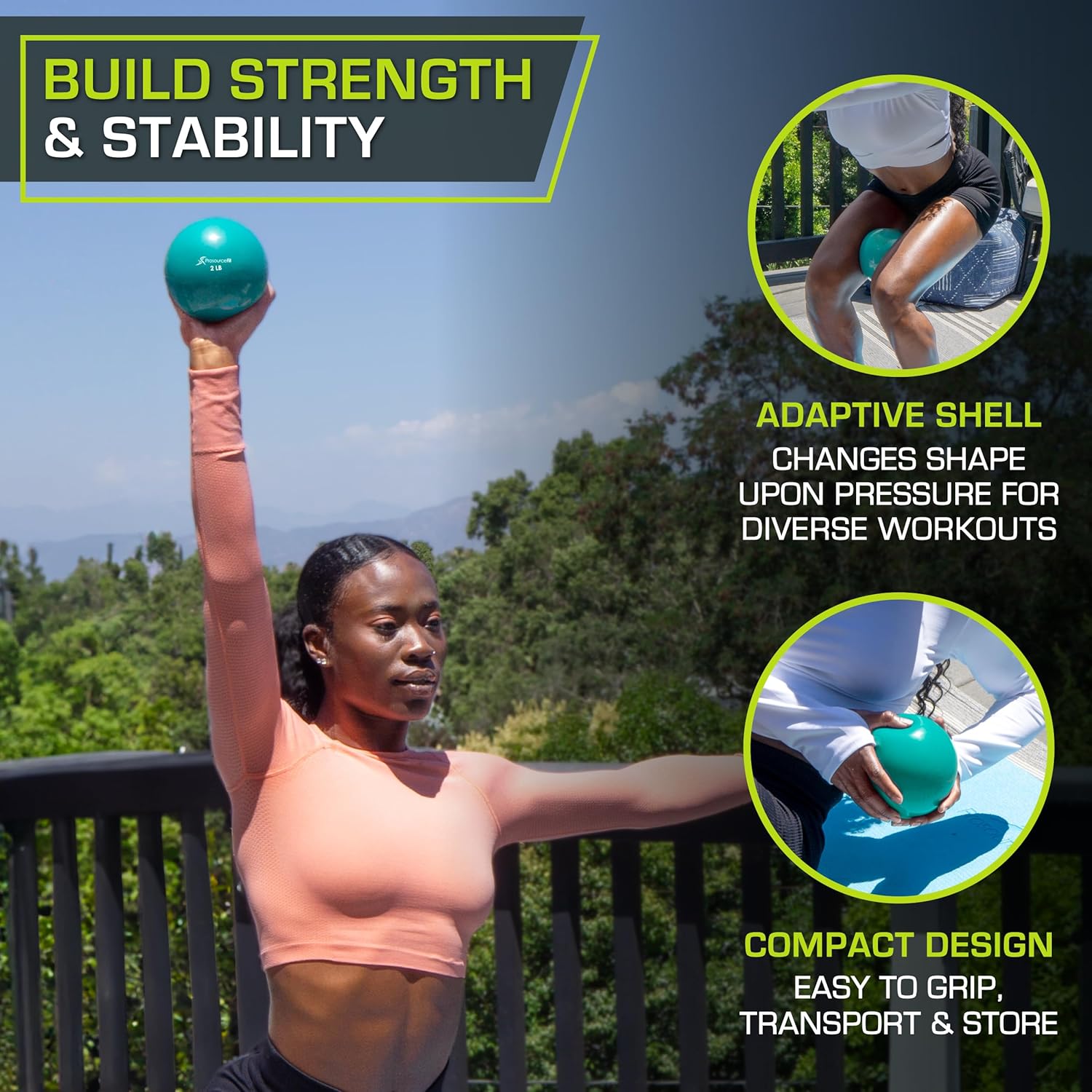 Weighted Toning Exercise Balls - Pilates Toning Ball 评论和价格
