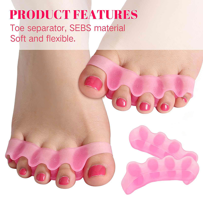 1Pair Silicone Toe Separators  - Toe Separator Silicon 评论和价格