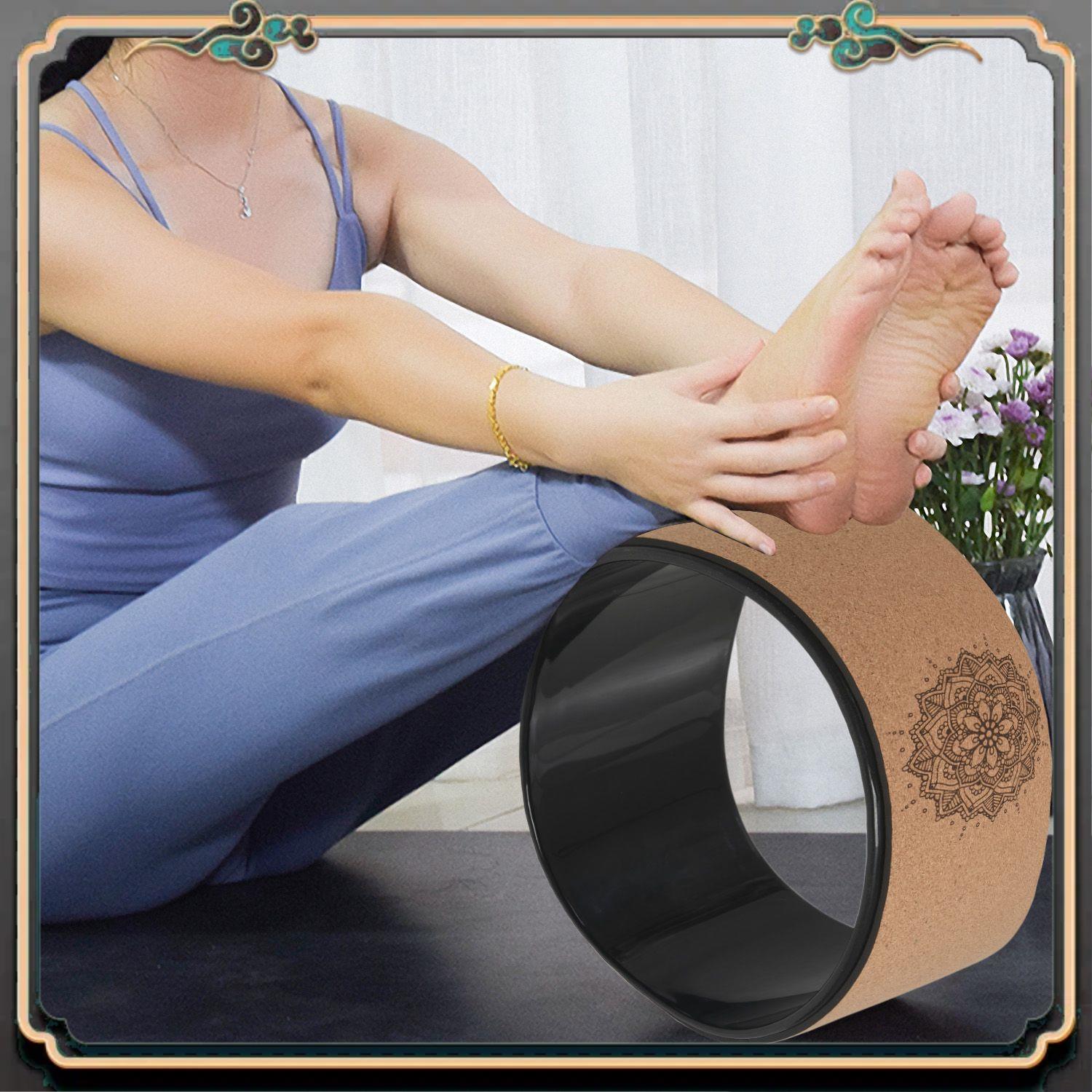 Premium Wood Yoga Wheel Pilate - Pilates Yoga Wheel 评论和价格