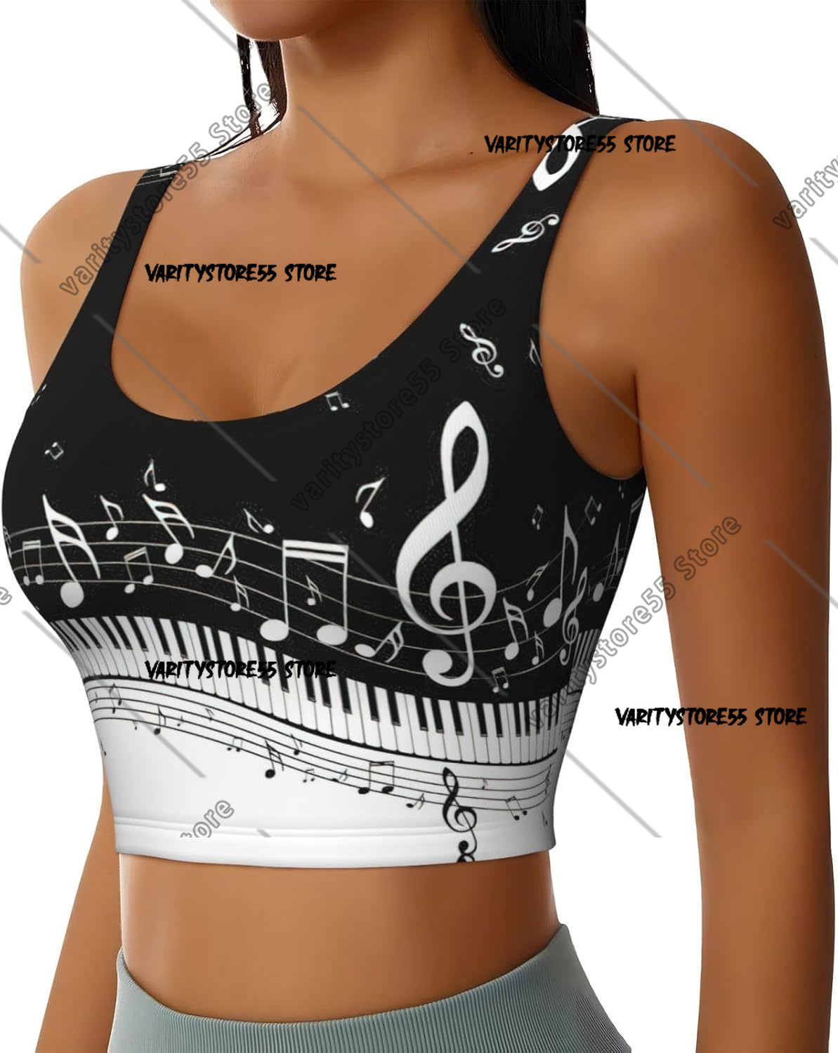 Piano Keys with Musical Notes  - Pilates Yoga Music 评论和价格