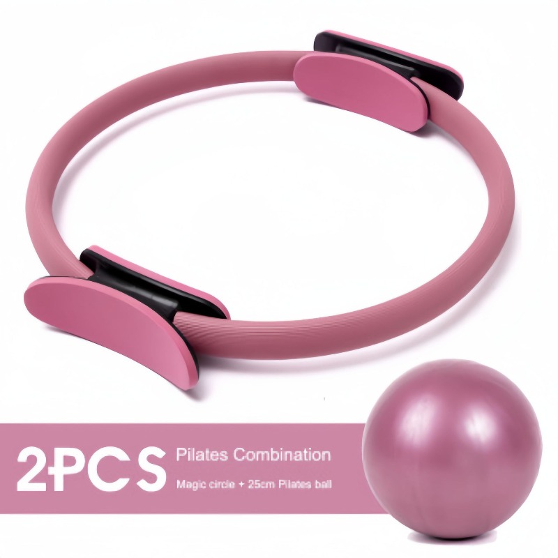 25cm Yoga Pilates Ring Set wit - Pilates Yoga Resistance Ring 评论和价格