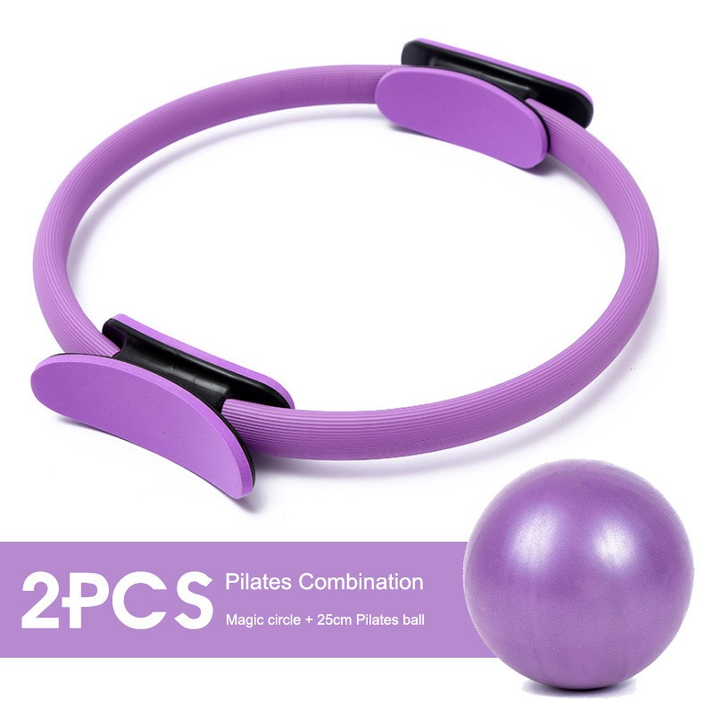 25cm Yoga Pilates Ring Set wit - Pilates Yoga Resistance Ring 评论和价格