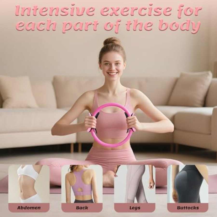 Pilates Equipment Kit for Wome - Pilates Yoga Resistance Ring 评论和价格