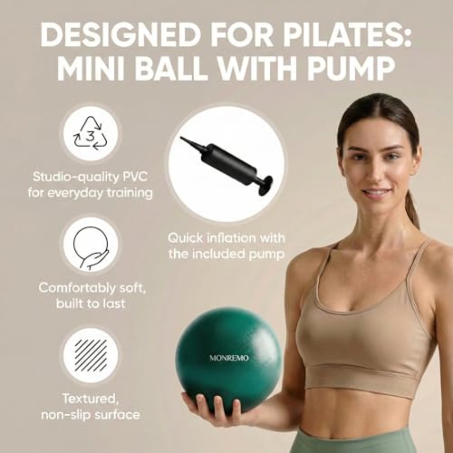 Pilates Home Workout Kit 7pc P - Pilates Toning Ball 评论和价格
