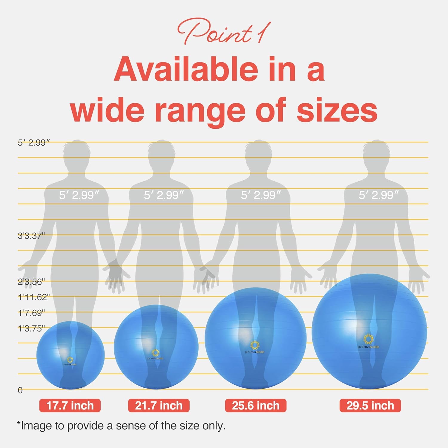 Exercise Ball for Balance, Sta - Pilates Yoga Chair 评论和价格