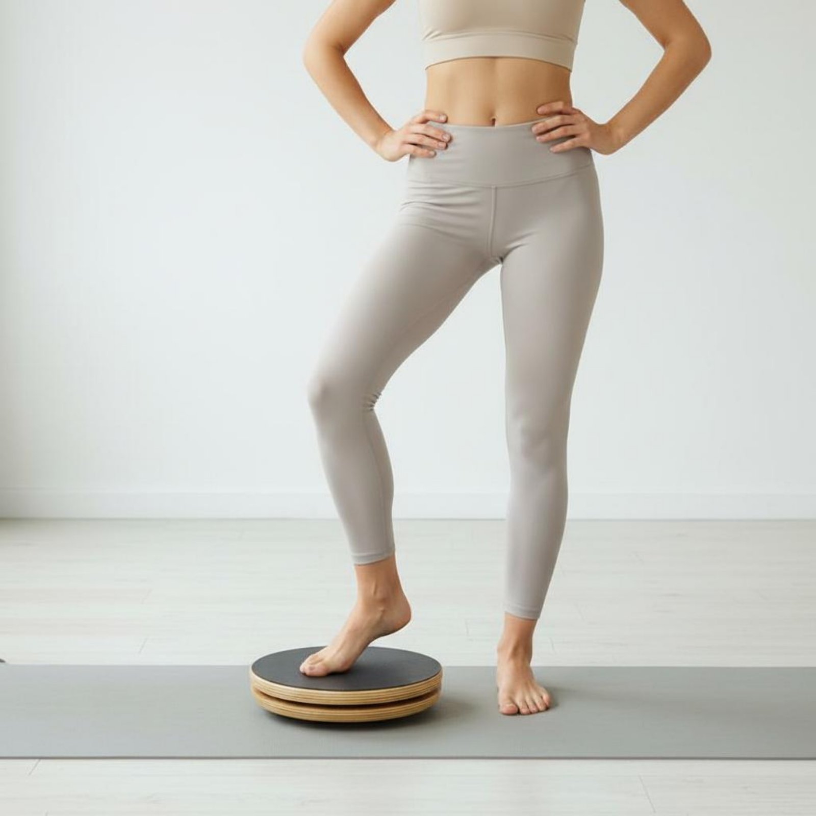 2 Pieces Wooden Pilates Disc S - Pilates & Yoga Unleashed International Academy 评论和价格